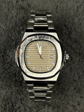 Patek Philip Luxury Watch – Silver Sand