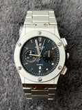 Hublt Geneve Chain Watch – Silver Black