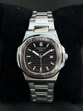 Patek Philip Luxury Watch – Silver Black