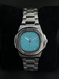 Patek Philip Luxury Watch – Silver Tiffany