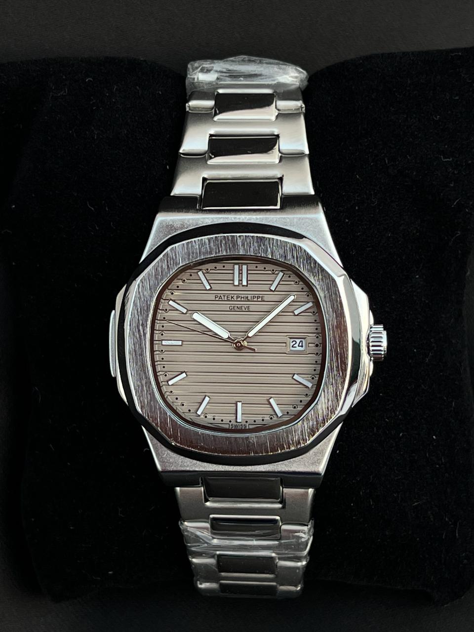 Patek Philip Luxury Watch – Silver Sand